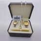 Men's Stainless Steel Set Watch, Rosary, Pen & Cufflinks