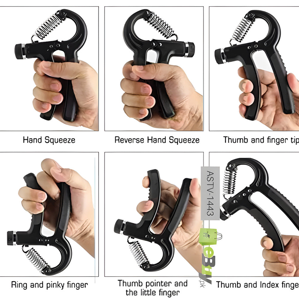 6 PCS Hand Grip Strengthener Kit