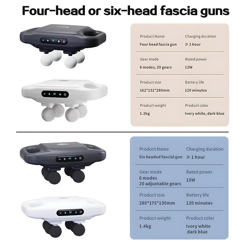 4 Heads Massager